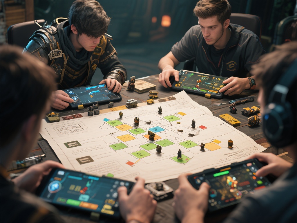 游戏策略的规划不仅仅停留在纸上。在实际操作中，策略