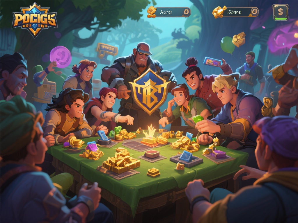 游戏中的社交功能是一个不可或缺的部分。加入一个活跃